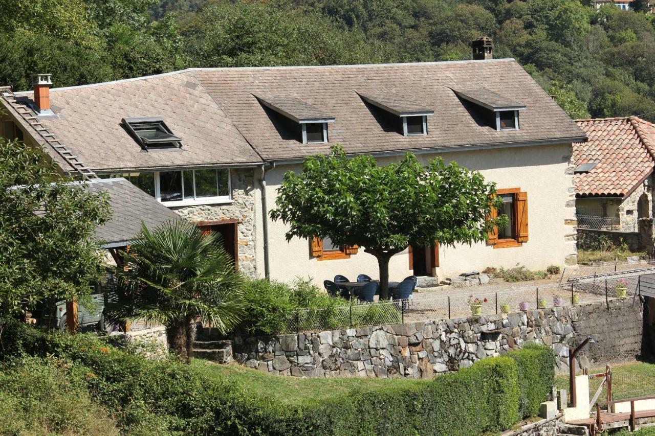 Maison Du Coue Pyrenees Mourtis Gite Pour 2 A 12 Pers Sengouagnet 外观 照片